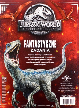 Jurassic world 2. Fantastyczne zadania - Katrina Pallant [KSIĄŻKA]