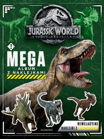 Jurassic world 2. Megaalbum z naklejkami - Katrina Pallant [KSIĄŻKA]