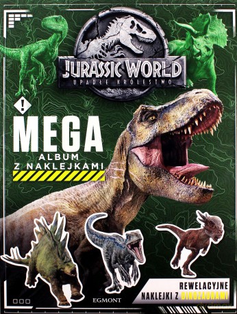 Jurassic world 2. Megaalbum z naklejkami - Katrina Pallant [KSIĄŻKA]