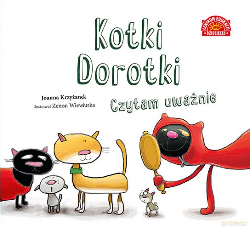 Kotki Dorotki. Czytam uważnie - Joanna Krzyżanek [KSIĄŻKA]