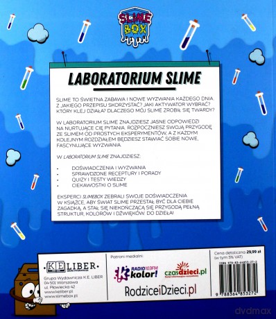 Laboratorium slime. Zostań ekspertem slime - Magdalena Buchla [KSIĄŻKA]