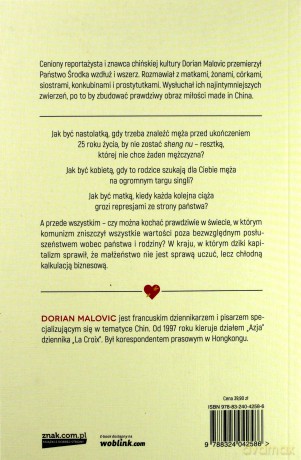 Miłość made in China. Jak kochają chińczycy - Dorian Malovic [KSIĄŻKA]