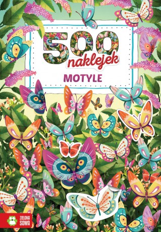 Motyle. 500 naklejek [KSIĄŻKA]