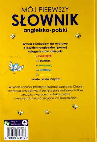 Mój pierwszy słownik obrazkowy angielsko-polski. Kubuś i przyjaciele. Disney English - Klaudia Masłowska [KSIĄŻKA]