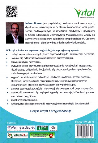 Neurologia zachcianek. Dlaczego dajemy się złapać w pułapki i jak z przyjemnością zerwać ze złymi nawykami - Judson Brewer [KSIĄŻKA]