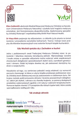 Odżywianie według tradycyjnej medycyny chińskiej jak zniwelować czynniki genetyczne niezdrowy styl życia i codzienny stres - Ellen Goldsmith [KSIĄŻKA]