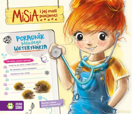 Poradnik młodego weterynarza. Misia i jej mali pacjenci - Aniela Cholewińska-Szkolik [KSIĄŻKA]