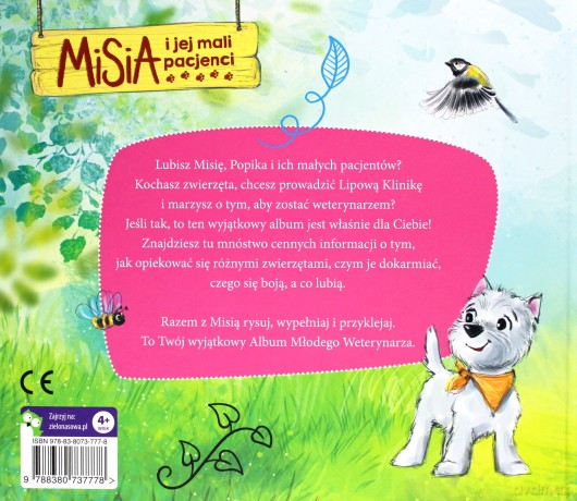 Poradnik młodego weterynarza. Misia i jej mali pacjenci - Aniela Cholewińska-Szkolik [KSIĄŻKA]