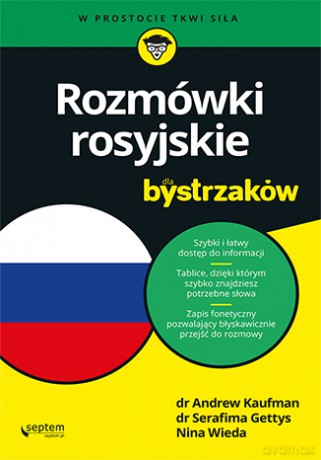 Rozmówki rosyjskie dla bystrzaków - Andrew D. Kaufman [KSIĄŻKA]