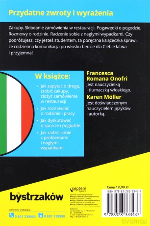 Rozmówki włoskie dla bystrzaków - Francesca Romana Onofri [KSIĄŻKA]