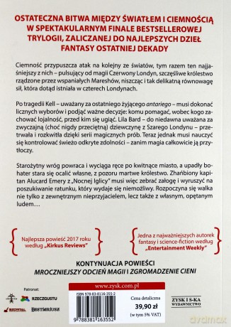 Wyczarowanie światła - V.E. Schwab [KSIĄŻKA]