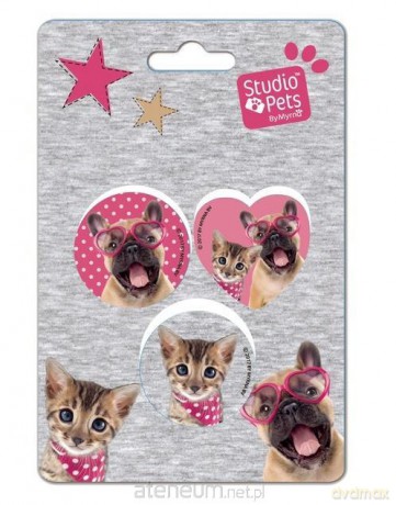 Gumki do mazania Studio Pets PEE-3513