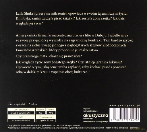 Jestem żoną szejka - Laila Shukri, Ewa Abart [AUDIOBOOK]