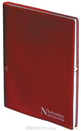 Kalendarz nauczyciela B6 2018/2019 tyg.PCV bordo [KALENDARZ]