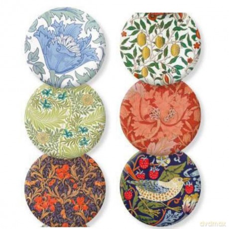 Lusterko ozdobne William Morris Arts&Crafts