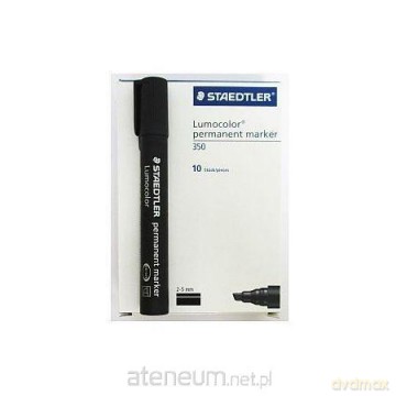 Marker Lumocolor S350-9 czarny (10 szt)