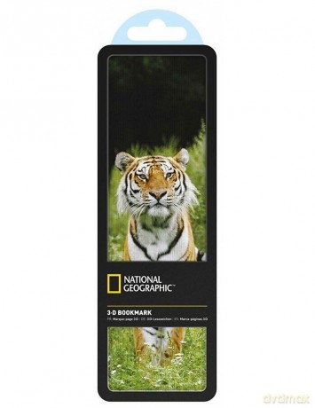 National Geographic Zakładka 3D Tygrys