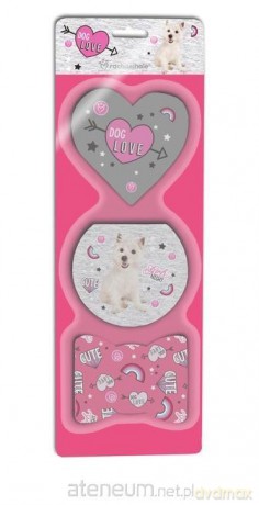 Notesiki Studio Pets zestaw 3 sztuki RHT-4877