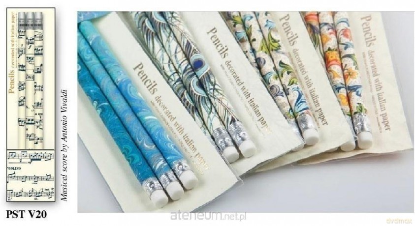 Ołówki ozdobne PST V20 3 szt
