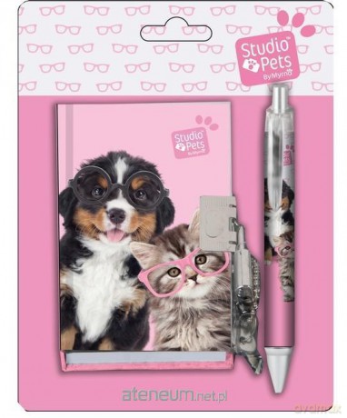 Pamiętnik z długopisem Studio Pets PEN-3643