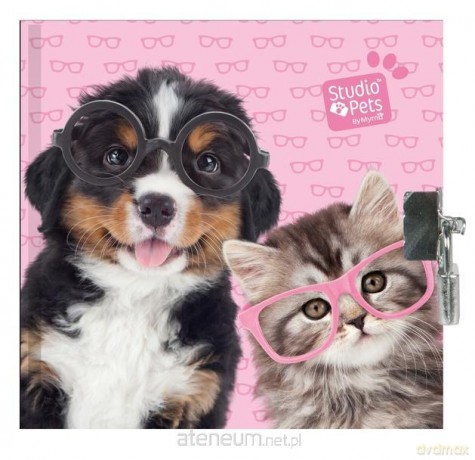Pamiętnik z kłódką Studio Pets PEN-3640
