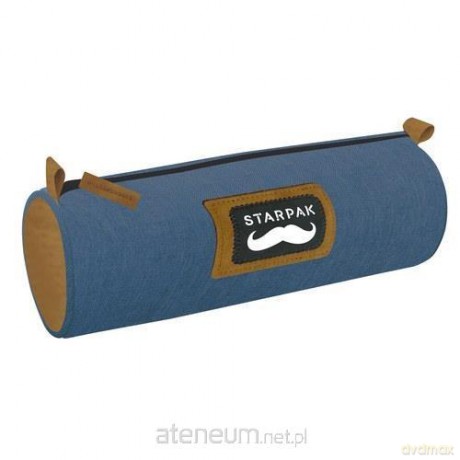 Piórnik tuba blue