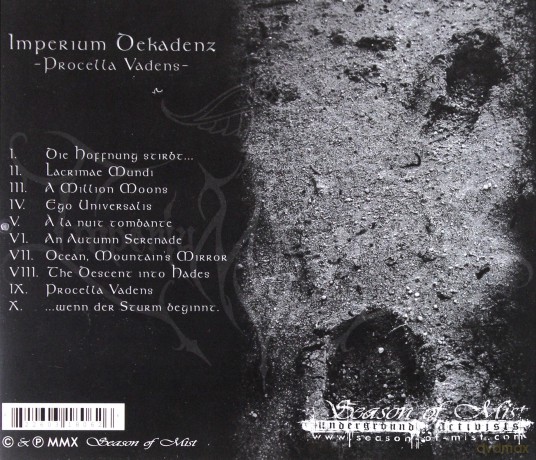 Imperium Dekadenz: Procella Vadens [CD]