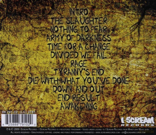 Incite: The Slaughter [CD]
