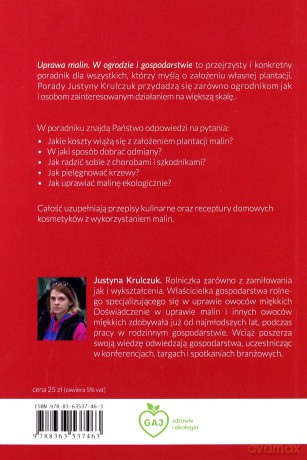 Uprawa malin. W ogrodzie i gospodarstwie [KSIĄŻKA]