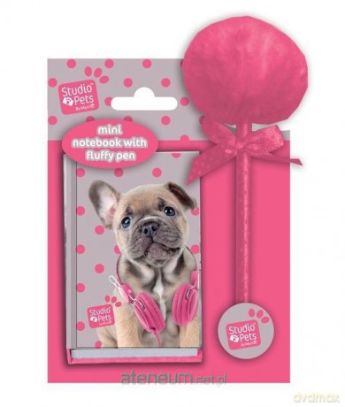 Zestaw notes i długopis Studio Pets PES-3702
