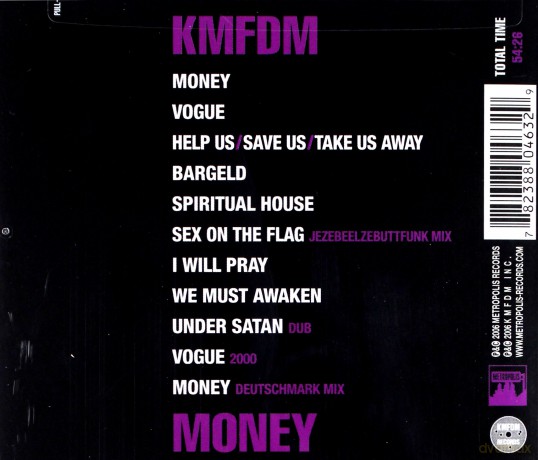 KMFDM: Money [CD]