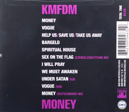 KMFDM: Money [CD]