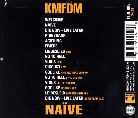 KMFDM: Naive [CD]