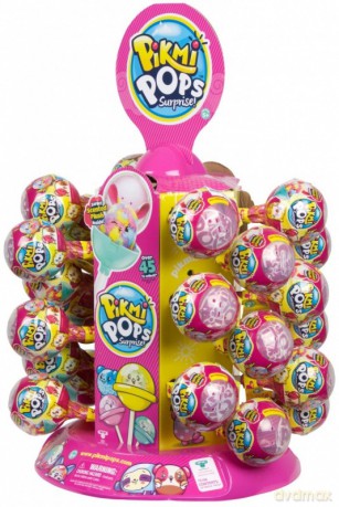 PIKMI POPS, Pachnący pluszak 1-pak/Stand 24 sztuki