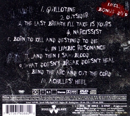 Kataklysm: Meditations (digipack) [CD]+[DVD]