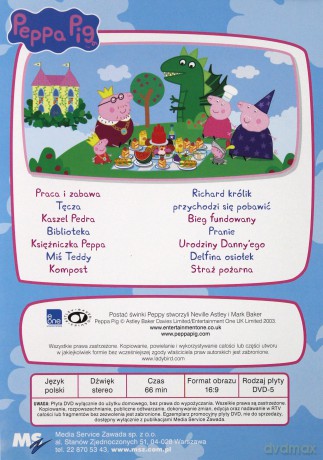 Świnka Peppa - Księżniczka Peppa [DVD]