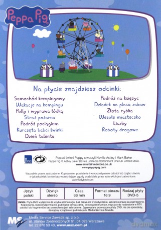 Świnka Peppa Wesołe miasteczko [DVD]