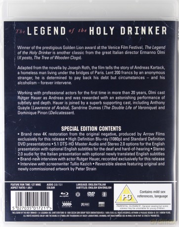 The Legend Of The Holy Drinker [Blu-Ray]+[DVD]