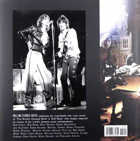 The Rolling Stones: 50 x 20 [KSIĄŻKA]