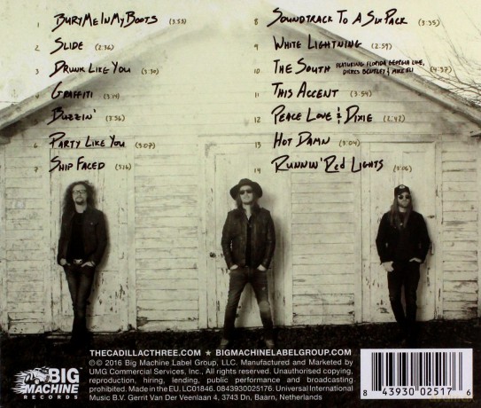Cadillac Three: Bury Me In My Boots [CD]