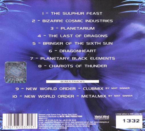 The Kovenant: Nexus Polaris (Remastered + Bonus Tracks) (Limited Edition) [CD]
