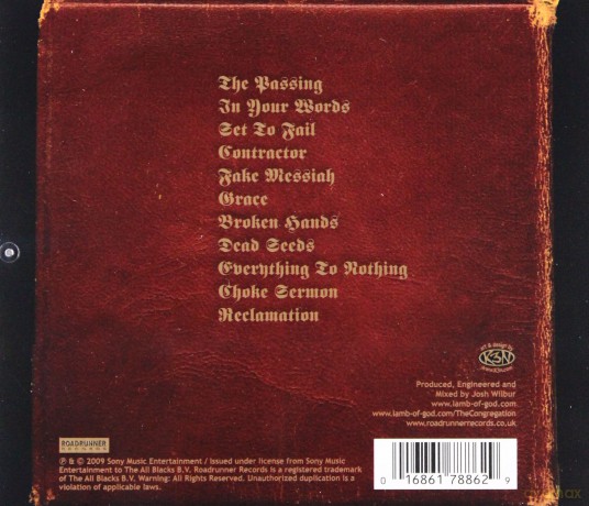 Lamb Of God: Wrath [CD]