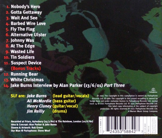 Stiff Little Fingers: Hanx [CD]