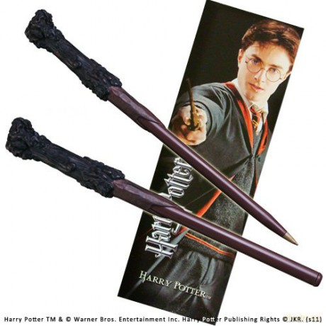 Harry Potter: Harry Potter Długopis różdżka, zakładka