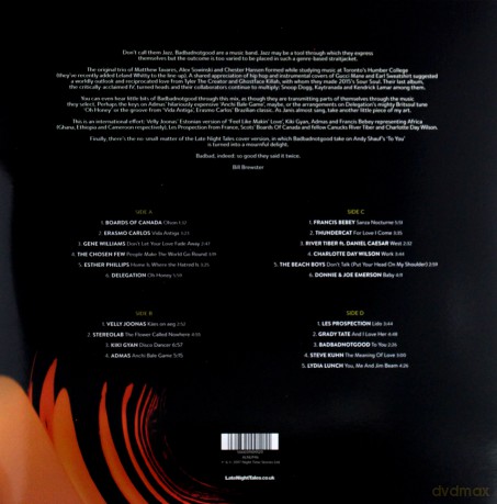 Badbadnotgood: Late Night Tales: Badbadnotgood [2xWinyl]