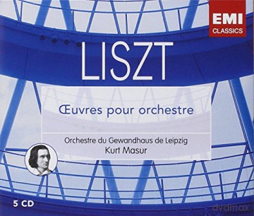 Gewandhaus Orchestra-Kurt Masur: Liszt-Complete Orchestral Works [5CD]