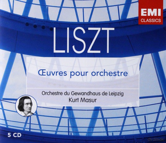 Gewandhaus Orchestra-Kurt Masur: Liszt-Complete Orchestral Works [5CD]