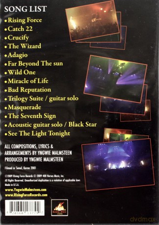 Yngwie Malmsteen: Live In Korea [DVD]