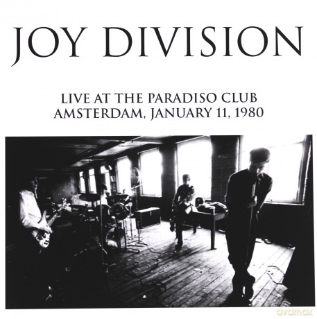 Joy Division: Live At The Paradiso Club. Amsterdam. January 11. 1980 [Winyl]