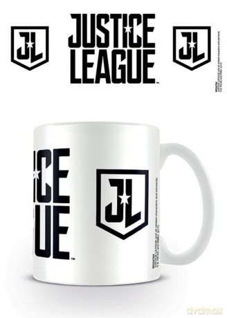 Justice League Movie: Logo Stencil Kubek